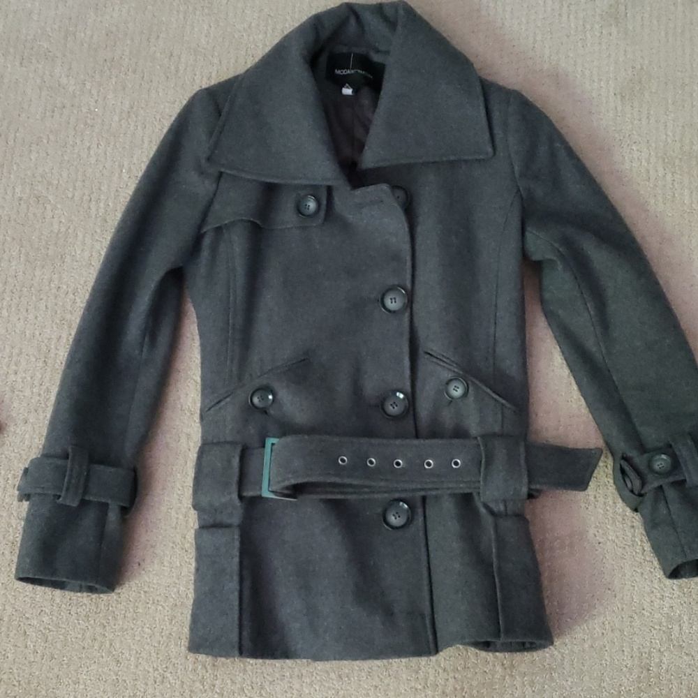 Ladies Gray Coat